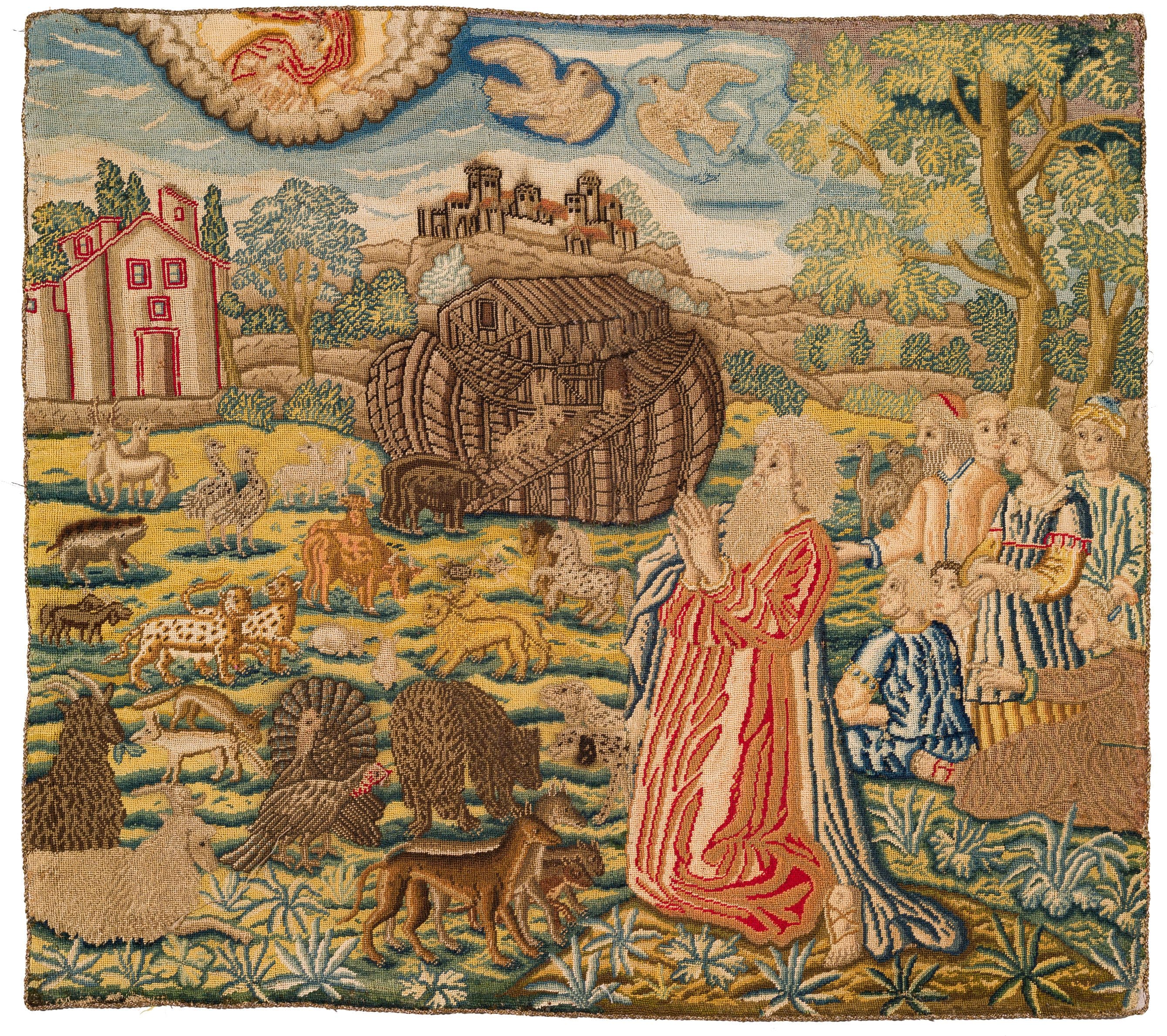 - Tapisserie au petit point